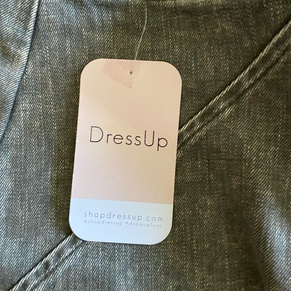 DressUp boutique faded black denim skirt - Picture 4 of 5